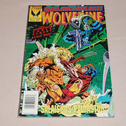 Sarjakuvalehti 07 - 1993 Wolverine